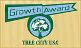 Growth Award by Tree City USA